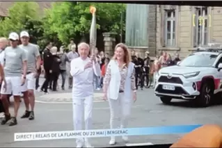 CHARLY BANCAREL A PORTE LA FLAMME OLYMPIQUE !