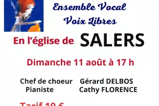 Concert : ensemble vocal Voix Libres